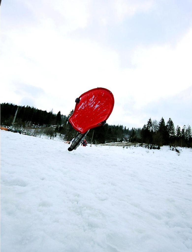 Frendo Big M Shovel Sledge Red Produktbild 6