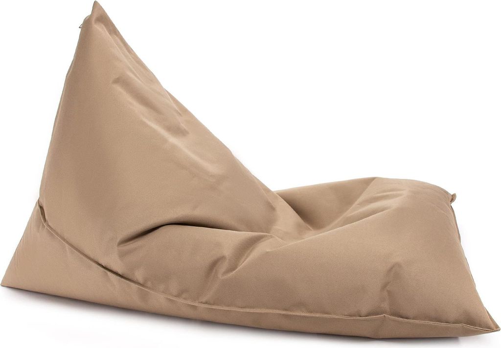 Ecopuf, Lazy Dreieckiger Sitzsack, Sessel Outdoor Pouf, Bean Bag, Nc17, Klein