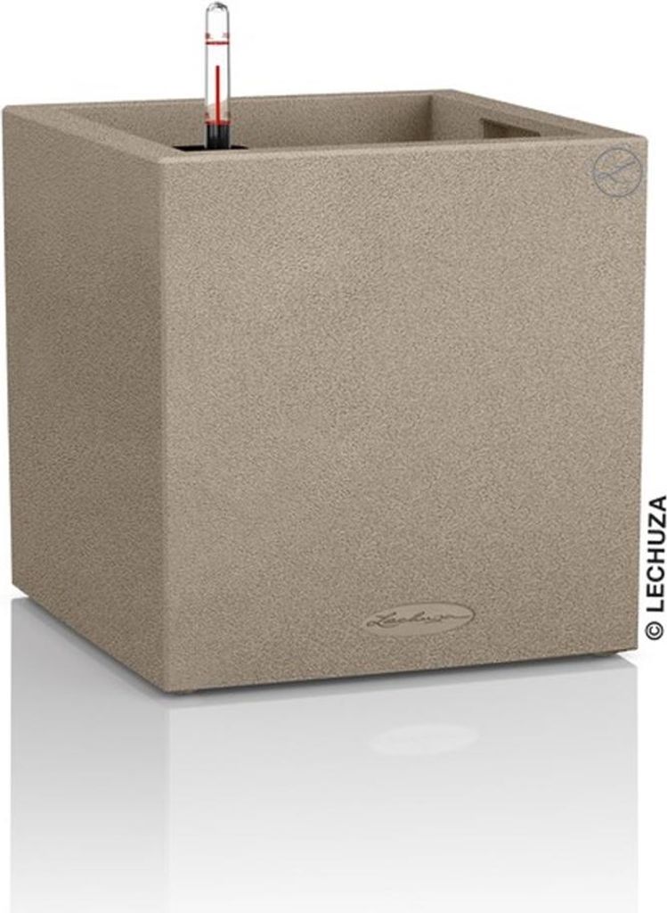 LECHUZA Canto Stone 40 low, Vysadzovač, Voľne stojace, Obrázok produktu 