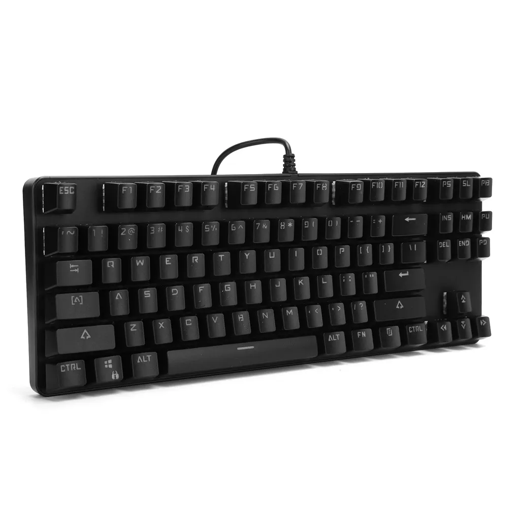 Clavier mécanique à lumière mixte 919 touches ABS pour PC et bureautique