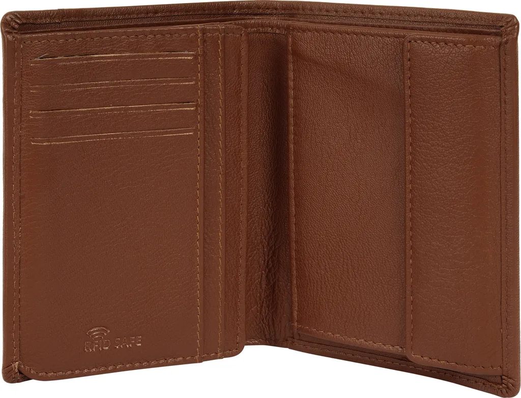 Porte-monnaie Banda Bugatti 021456 Cuir Cognac au Design Minimaliste - 11