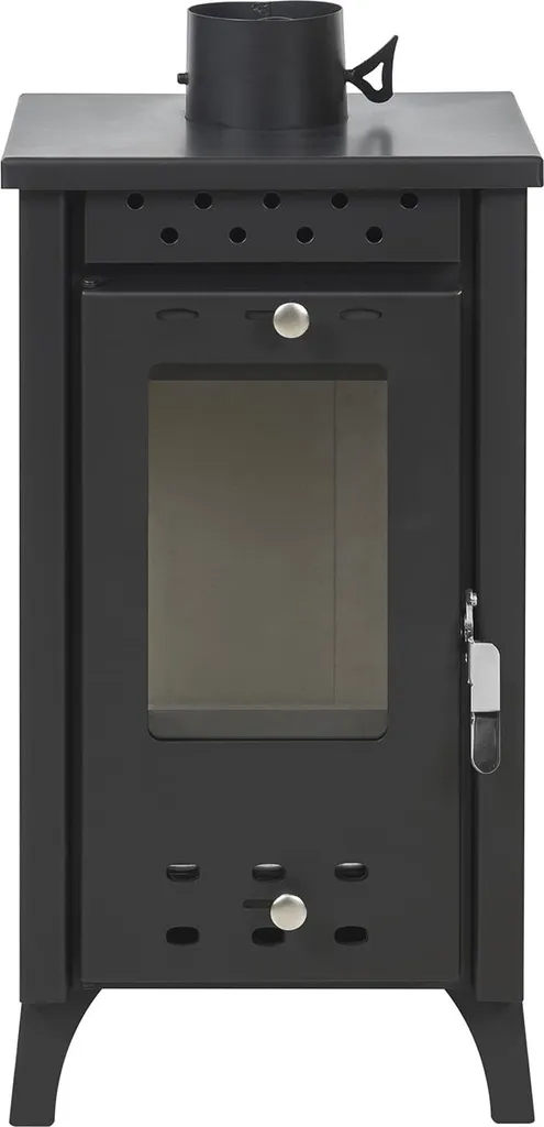 Poêle à bois Matilde Nera 7,7 kW idéal pour salon et maison de campagne