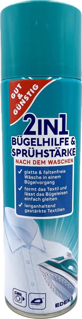 G&G Stärkespray 500 ml - Professionelle Stoffveredelung Produktbild 