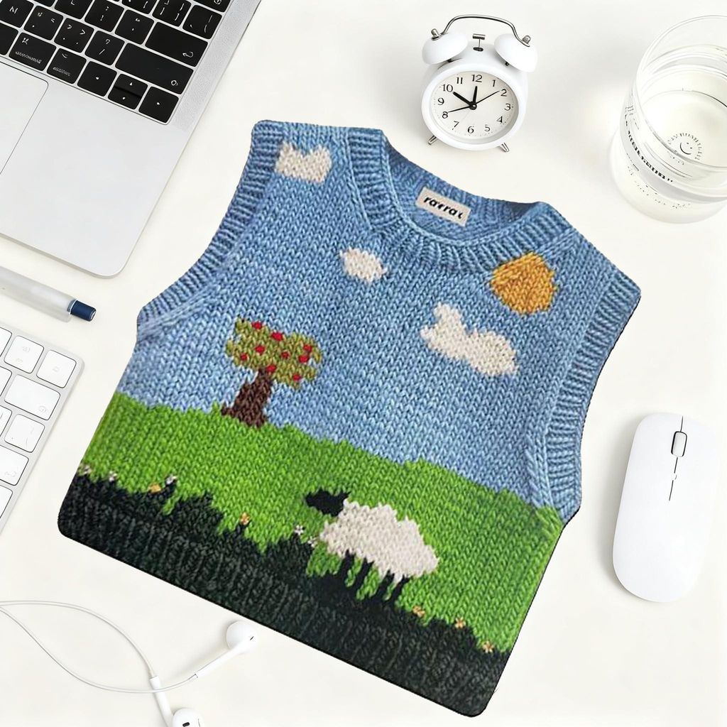 Mauspad, Mauspad mit Kapuze, Schwarzes Mauspad, Anime-Mauspad mit Kapuze, für PC, Büro, Arbeit, Gaming-Laptop, Geschenk für Mädchen, Kollegen, ...