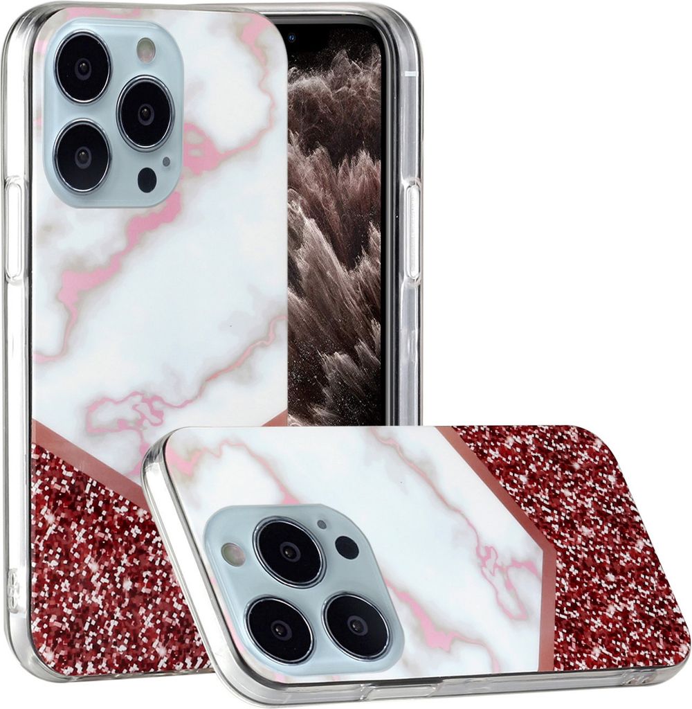 CLM-Tech Hülle kompatibel mit Apple iPhone 13 Pro Max - TPU Produktbild 