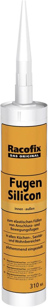Racofix Fugen Silikon hellgrau 310 ml