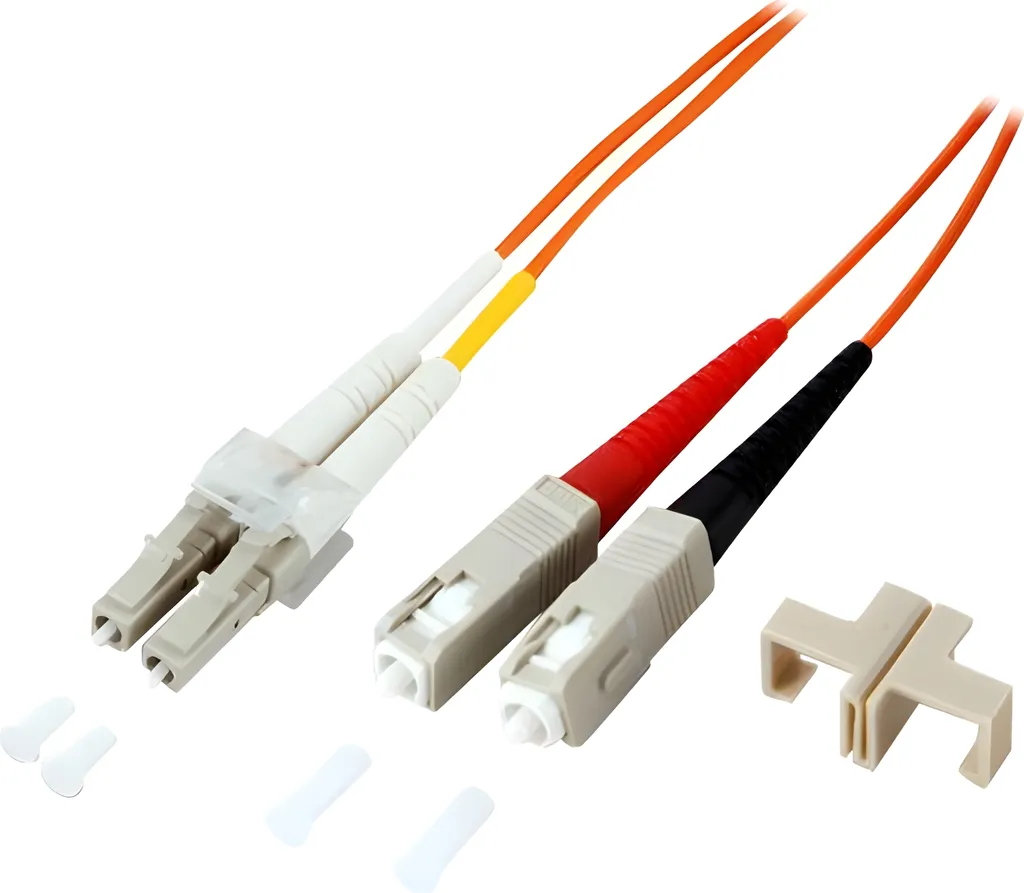Jumper Fibra EFB LC-SC OM4 1m LSZH Viola - Cavo Patch Professionale