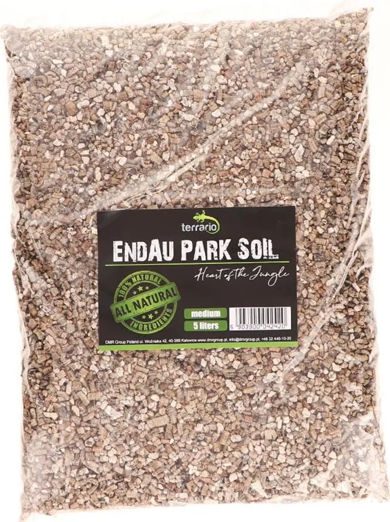 Substrat terrarium vermiculite medium Terrario Endau Park 5L