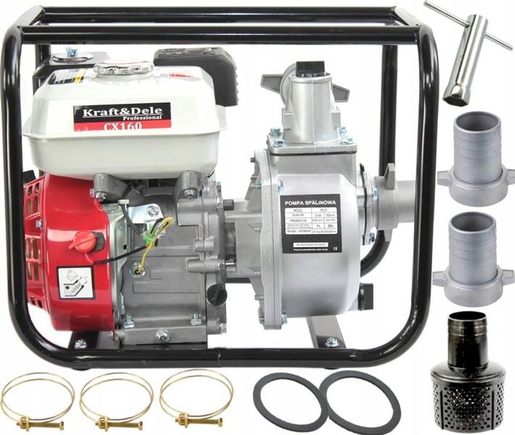 KRAFT&DELE Pompe à essence 2" 4,1kW 600l/min KD770 Image du produit 