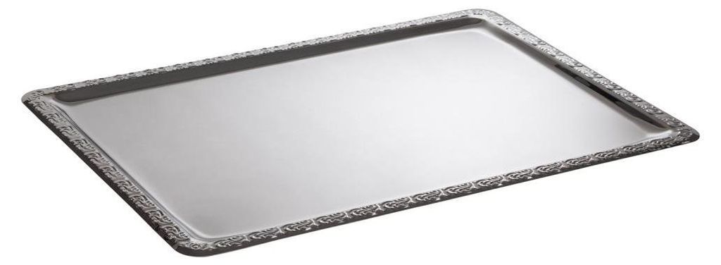 APS 384 Tablett SCHÖNER ESSEN, 63,5 x 44,5 cm, Edelstahl, Produktbild 