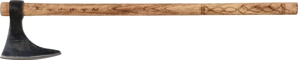 Hache viking Condor Valhalla forgée : l'outil robuste pour fendre le bois