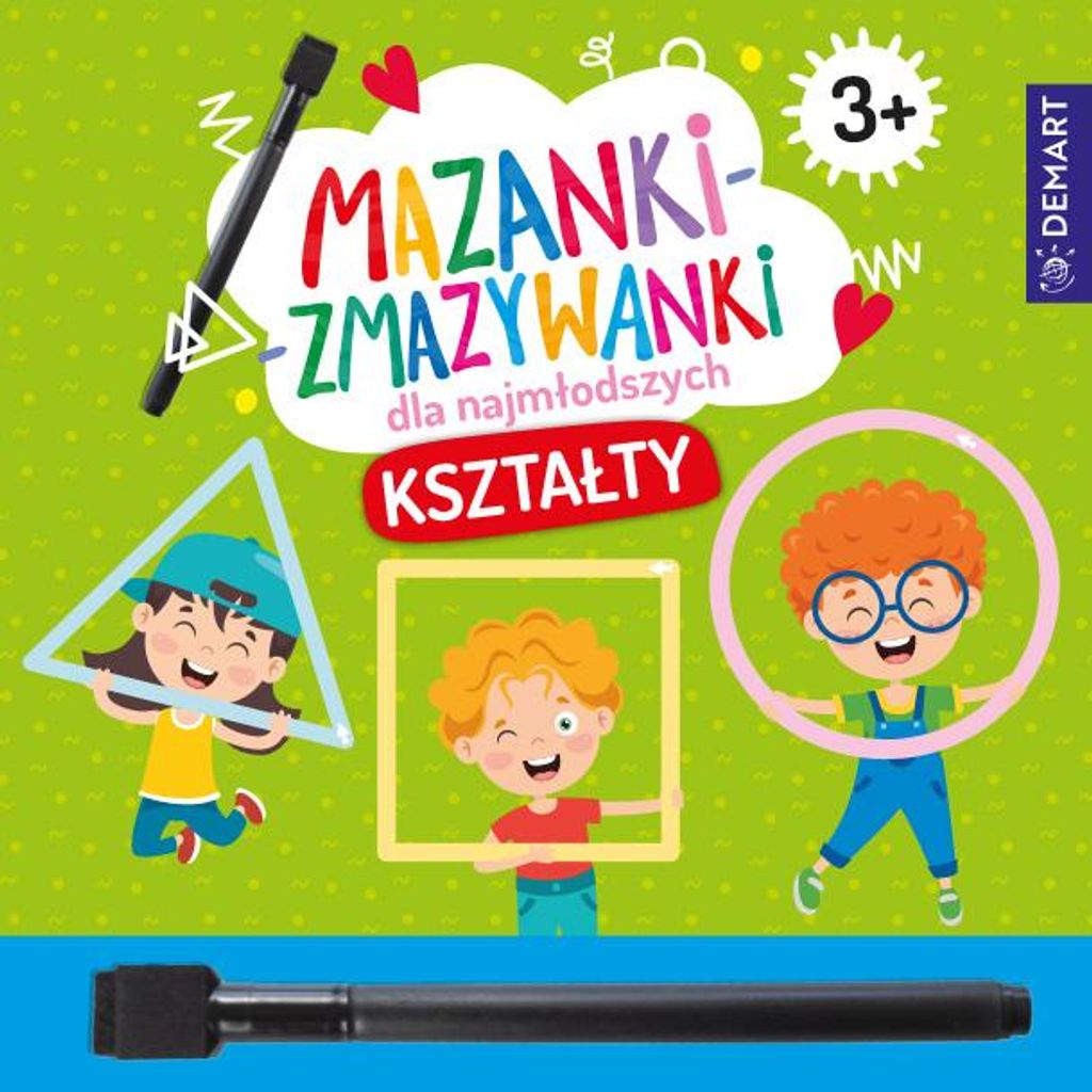 Mazanki-Zmazywanki Dla Najmłodszych. Kształty