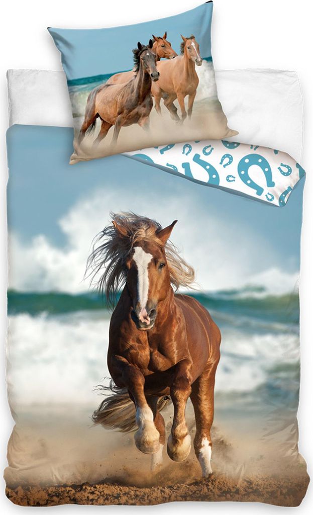 Baumwollbettwäsche Horse on the Produktbild 