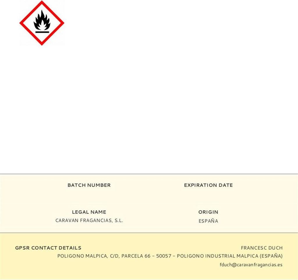 CARAVAN FRAGANCIAS no 66 Eau de Parfum Spray for Men 150ml