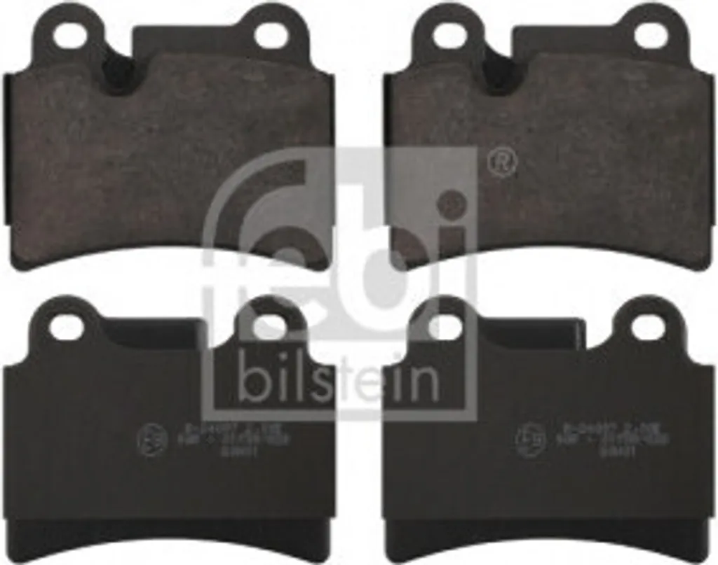 FEBI BILSTEIN 16671 Jeu de plaquettes de frein arrière pour Touareg 7L