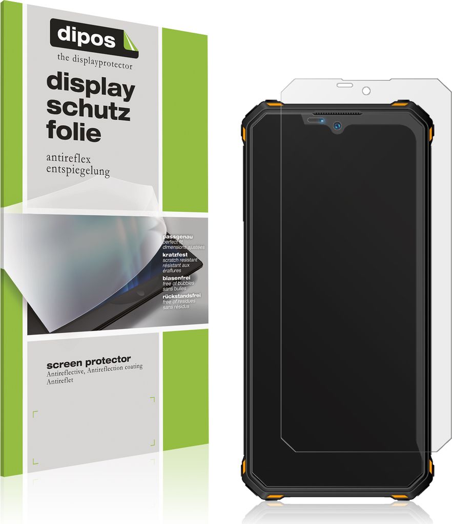 5x Schutzfolie für Oukitel WP15 matt Displayschutzfolie Folie Display Schutz dipos