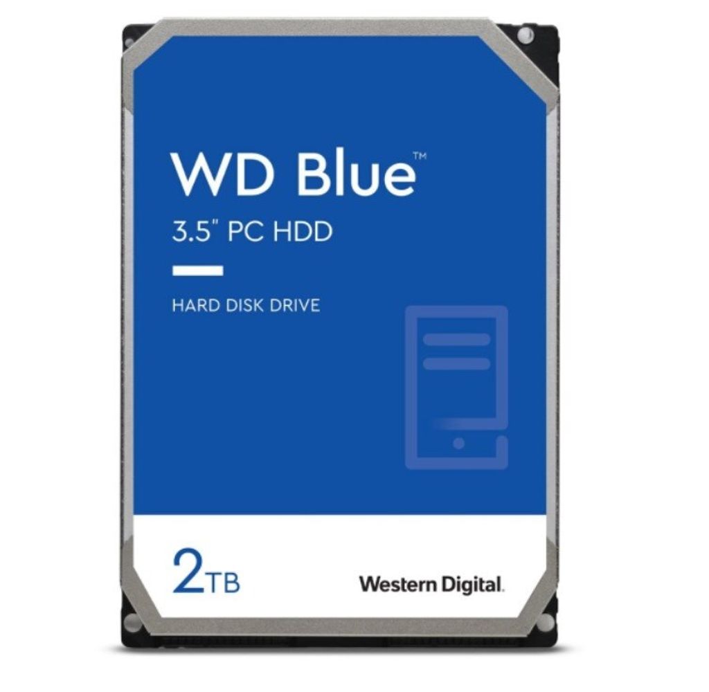 WD Blue 2TB 3.5" SATA HDD WD20EARZ Immagine del prodotto 