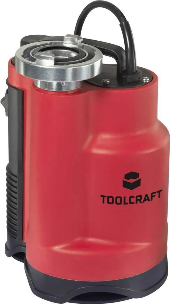 Pompe submersible 13000 L/H Toolcraft avec refoulement de 9 M - 4