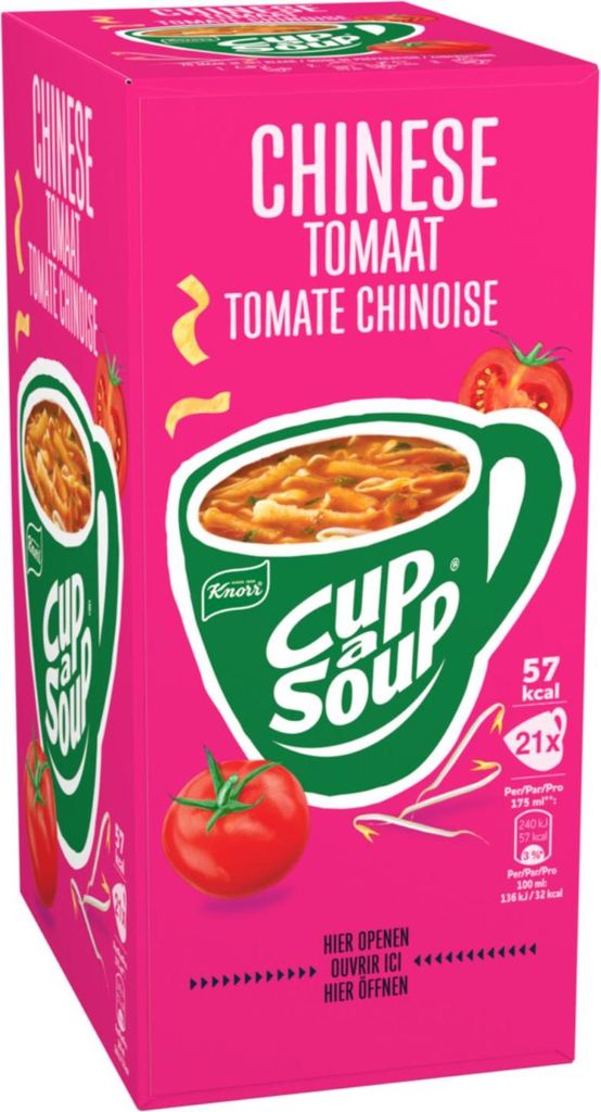 Knorr Cup-a-Suppe chinesische Tomate (21x 175ml)