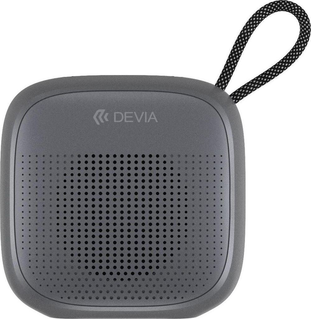 Devia, Tragbarer Bluetooth 5.3 Lautsprecher 10W Sound Lite 2, kompakt, Schwarz