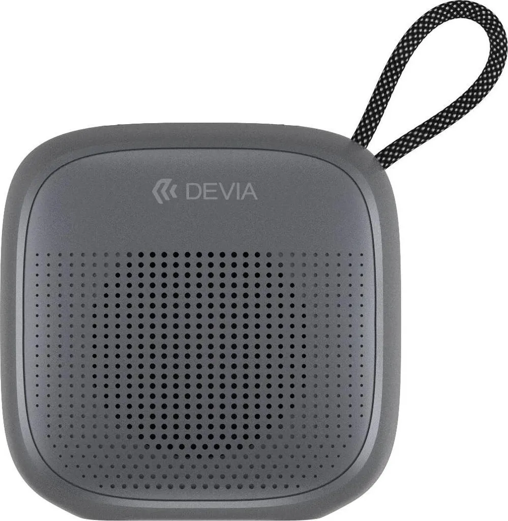 Enceinte Bluetooth Portable 10W Devia Sound Lite 2 Audio Sans Fil Noir
