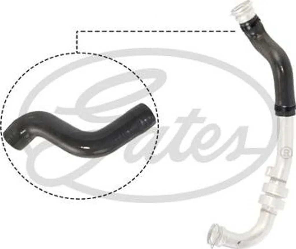 Durite de turbo pour Renault Fluence et Scenic OE 8200760281 par GATES