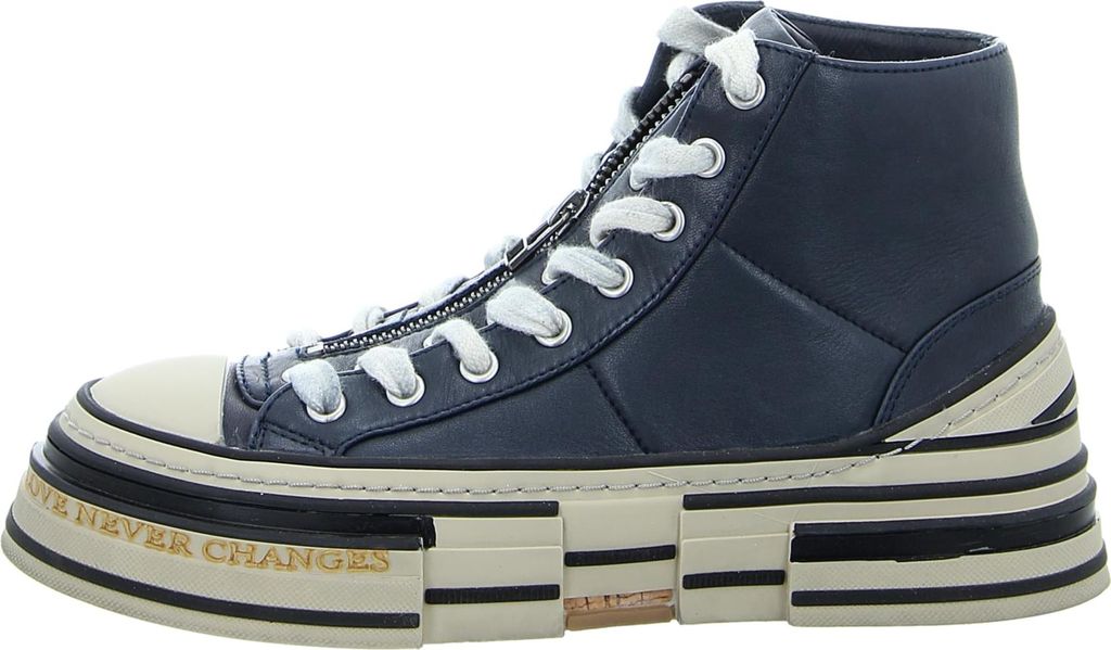 Rebecca White Sneaker High Damen 32313137353634 Blau 36 EU