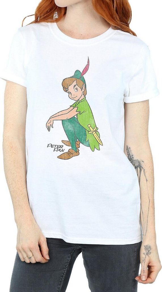 Peter Pan - "Classic" T-Shirt für Damen BI1631 (XL) (Weiß)