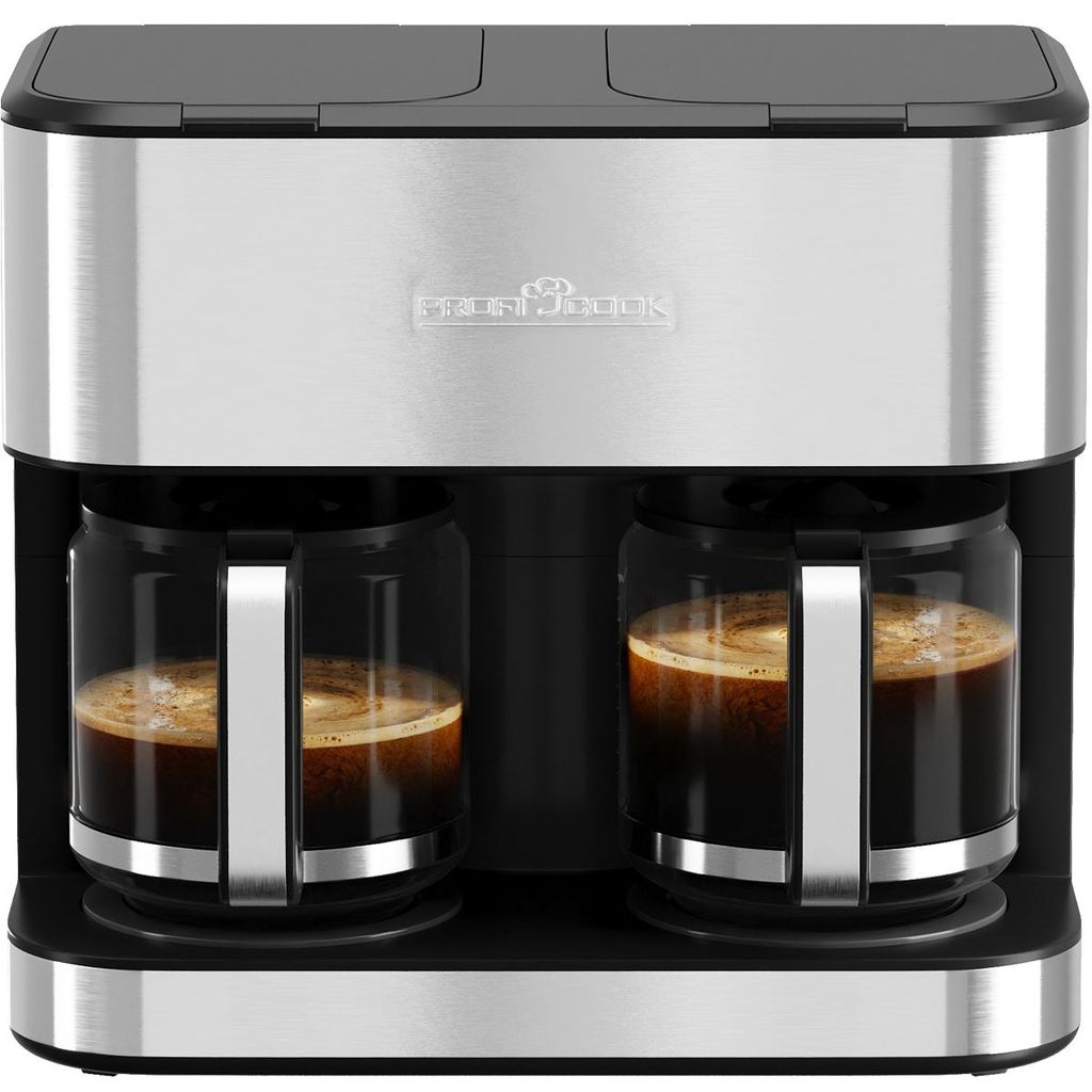 ProfiCook® Doppel Kaffeemaschine | 3,6L | bis zu 32 Tassen Produktbild 