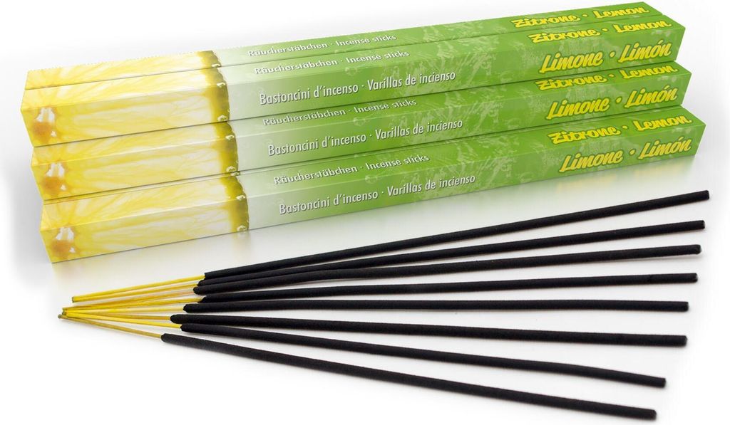 Räucherstäbchen Zitrone 10er Set Produktbild 