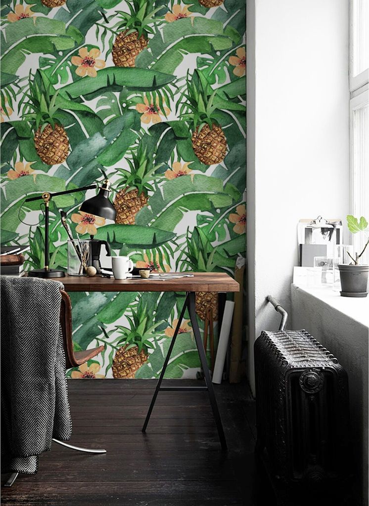 Coloray Fototapete 152x104 cm An Einer Wand Latex Latextapete - Leavespinecle.