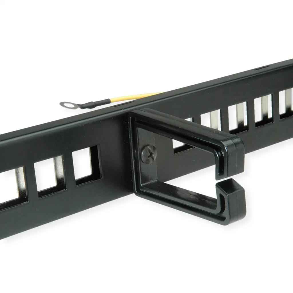 Support Modulaire Keystone 16 Ports ROLINE Blindé Noir 26.11.0363 - 9