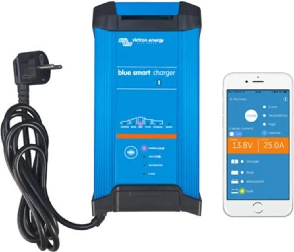 Chargeur IP22 12V/20A Blue Smart Victron avec Bluetooth et Mode Nuit - 3