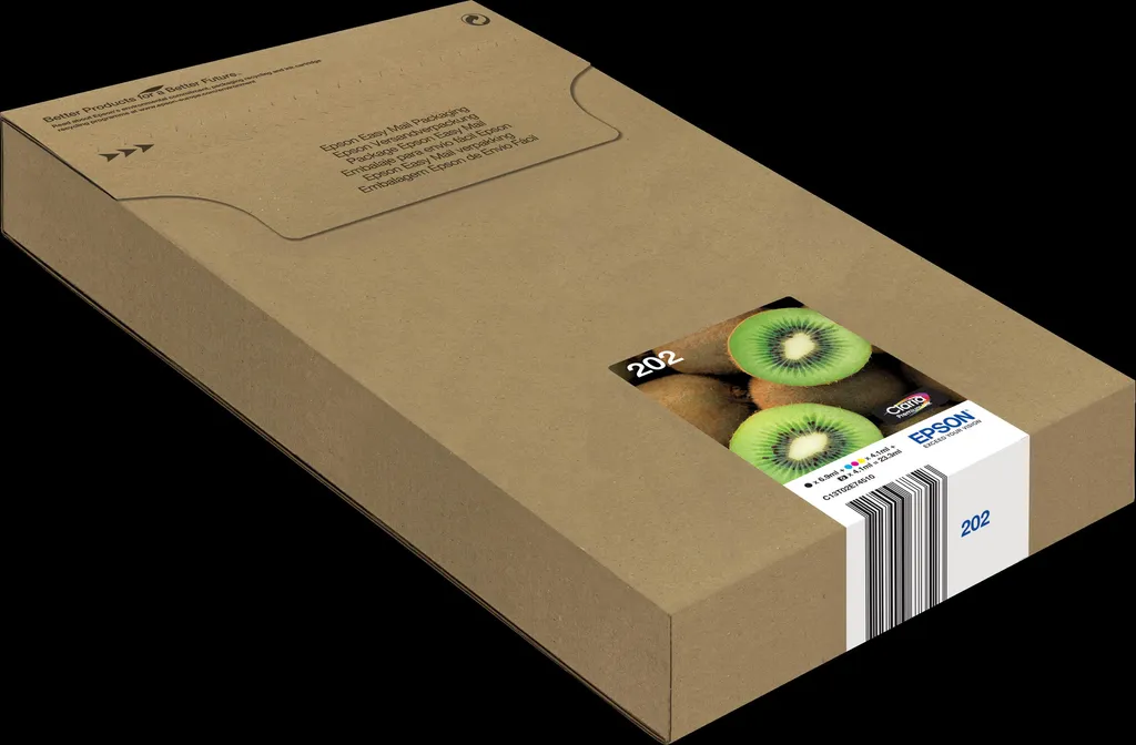 Epson 202 Multipack Originale Easy Mail Packaging - Cartucce Kiwi - 4