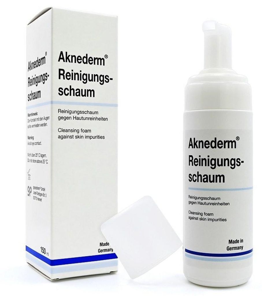 Mousse nettoyante Aknederm, 150 ml de crème Image du produit 