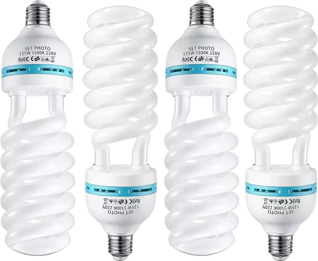 Lampe de jour 135W 5500K IP65 anti-scintillement pour studio lot 4