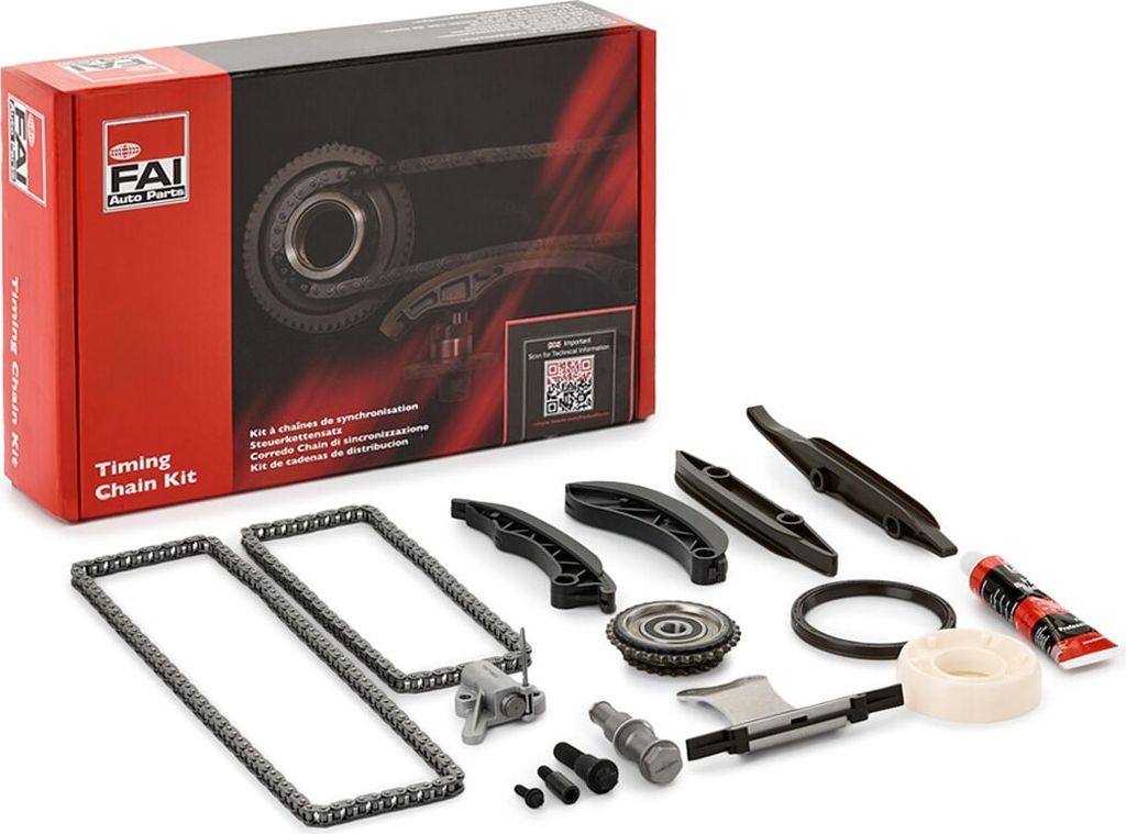 FAI AutoParts TCK338 Steuerkettensatz Steuerkette für BMW 1 Schrägheck (F20) 3 Touring (F31) 3 Touring (G21) 3 Limousine (F30, F80) 5 Touring (G31)