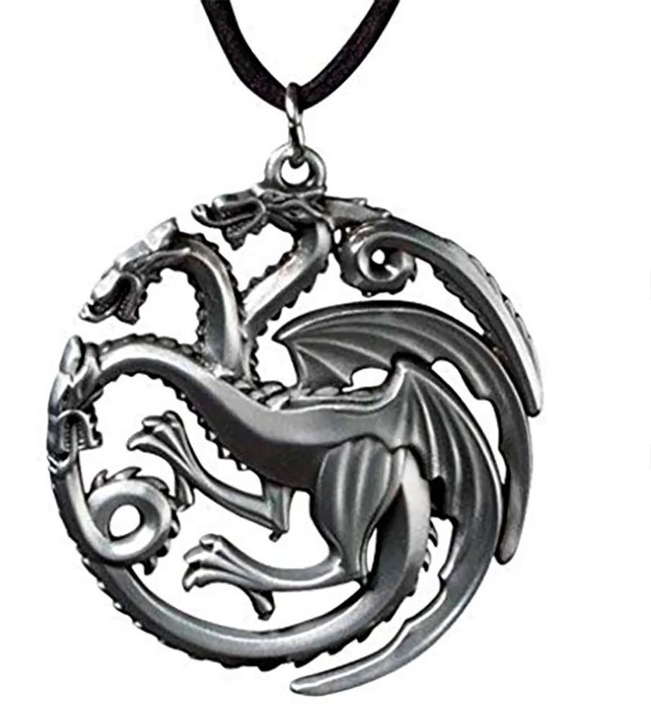 Collier Game of Thrones logo Targaryen Image du produit 