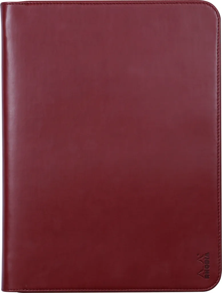 Rhodia 168123C Dossier Conférence Rhodiarama 25,5x34 cm Similicuir Bordeaux