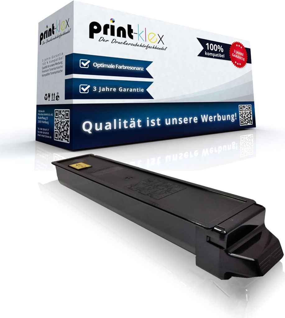 Kompatible Tonerkartusche für Kyocera CS 2551 ci TK8325 TK 8325 TK8325K TK-8325K TK 8325K Schwarz Black - Office Light Serie