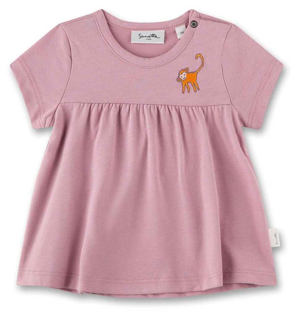 Sanetta Pure Mädchen T-Shirt rosa Affe 62