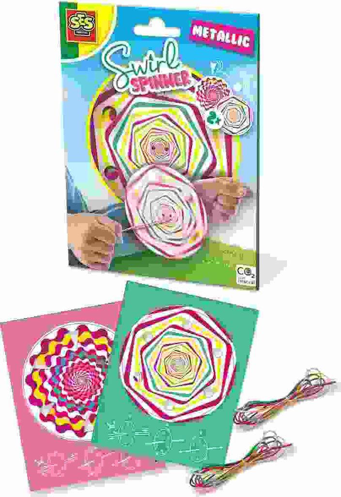 SES Creative Swirl spinner - Metallisch, 5 Jahr(e), Mehrfarbig