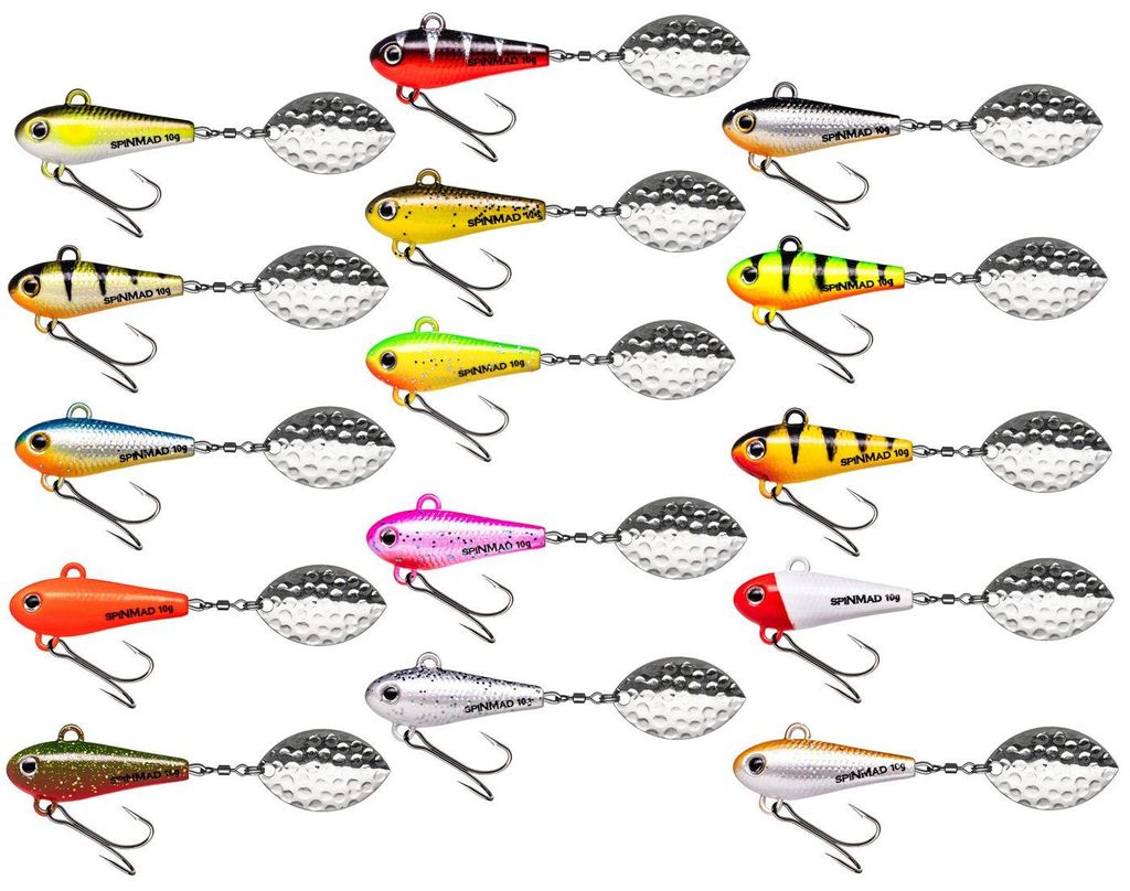 SpinMad Jigspinner 10g - Bleikopfspinner, Farbe Produktbild 