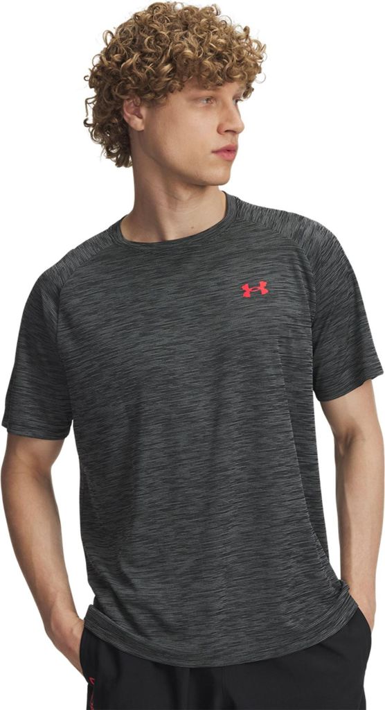 Under Armour Ua Tech Textured Ss - nero, taglia:S Immagine del prodotto 