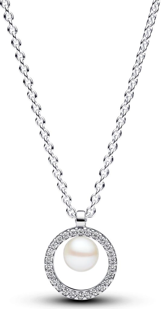 Pandora Collier Pearl&Pavé 393165C01-45 Silber Produktbild 