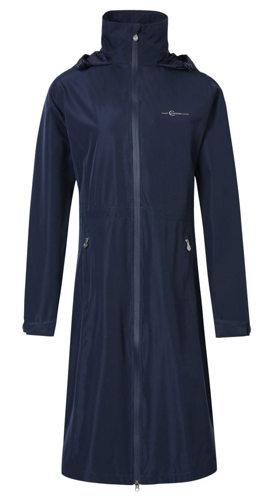 Regen- und Outdoormantel Damen navy L
