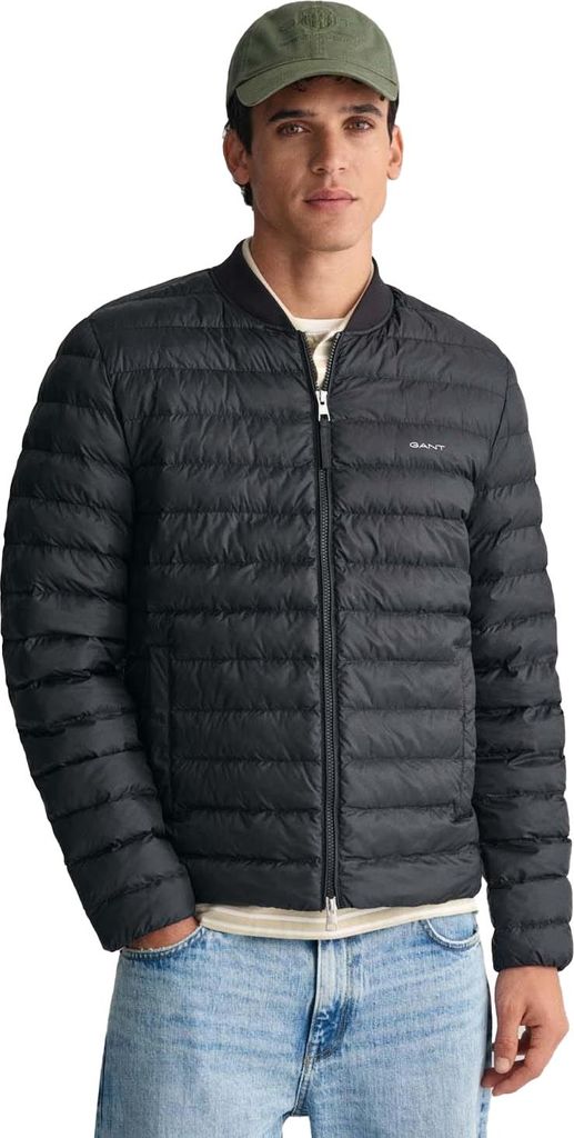 Gant - Bomberjacke Wattiert für Herren GT4846 (M) (Schwarz)