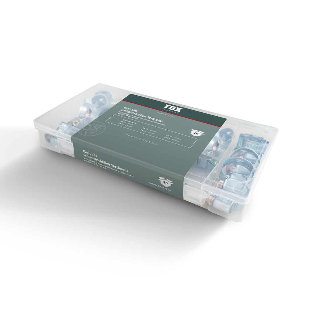 Tox-Dübel-Technik Basic Box Schlauchschellen