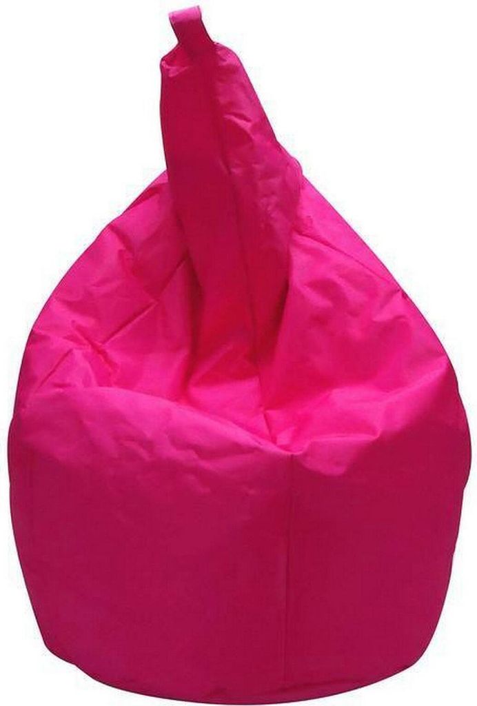 Einfarbiger Sitzsack, Farbe Fuchsia, Maße 80 x 120 x 80 cm