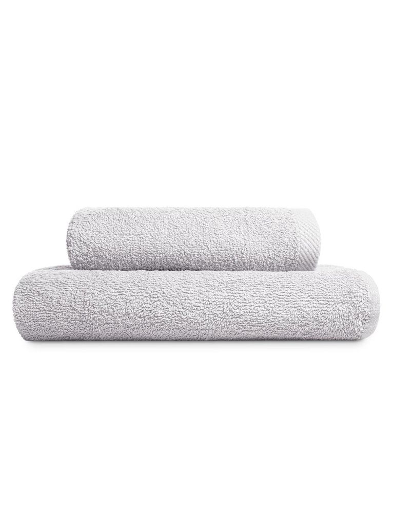 Badehandtuch BARI 500g/m2 70x140cm aus Baumwolle Frotté grau